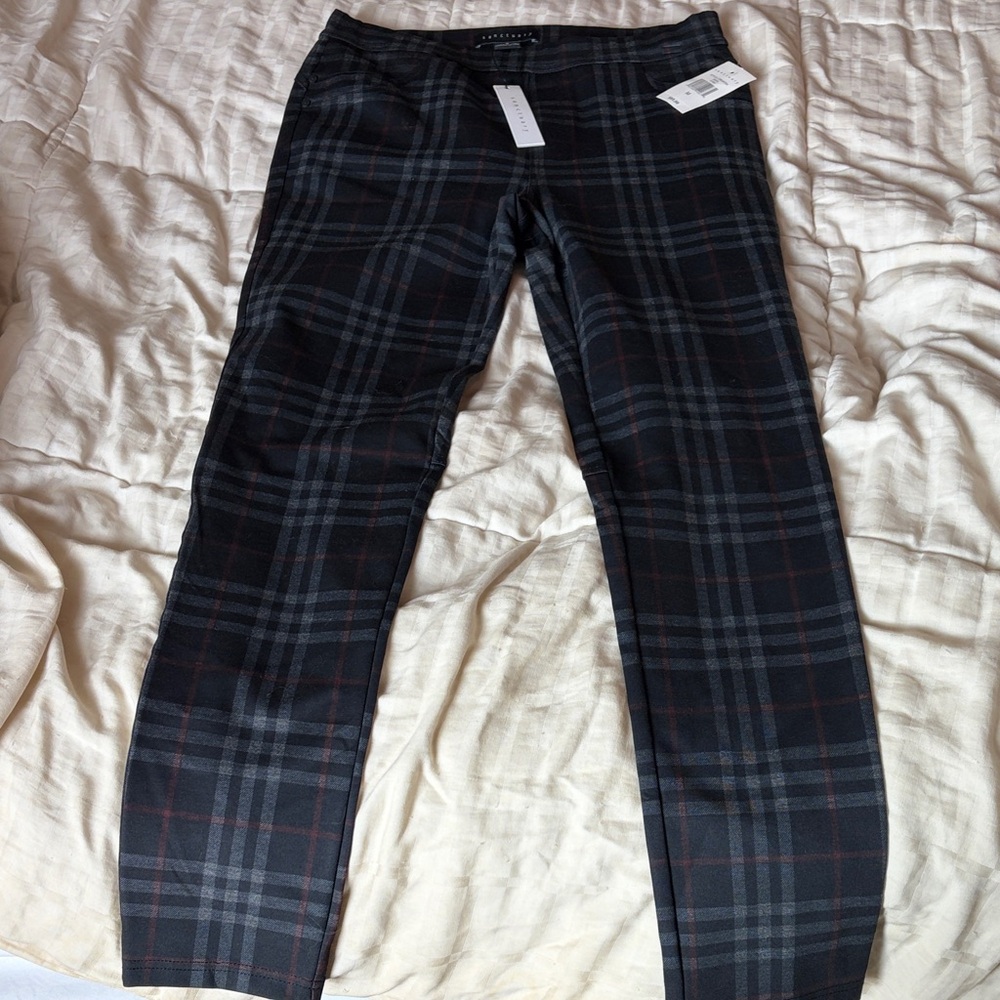 NWT sanctuary Checkered Pants